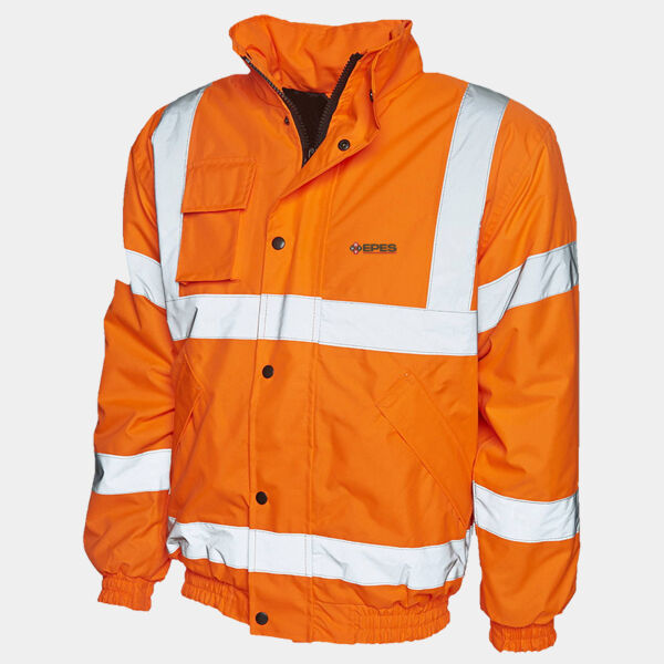 UC804 Hi Vis Bomber Jacket Thumbnail